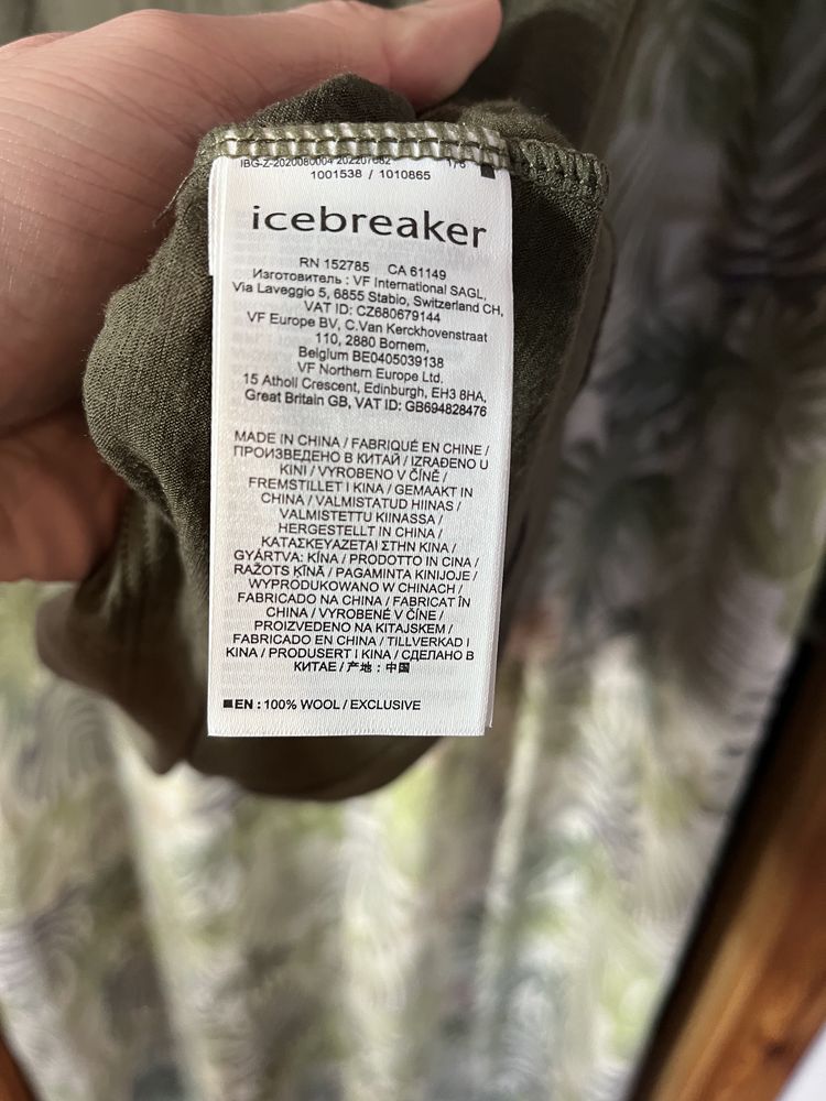 T-shirt Icebreaker 100% merino