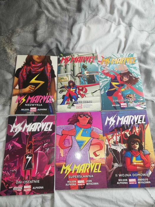 Ms Marvel 1-6 komiksy