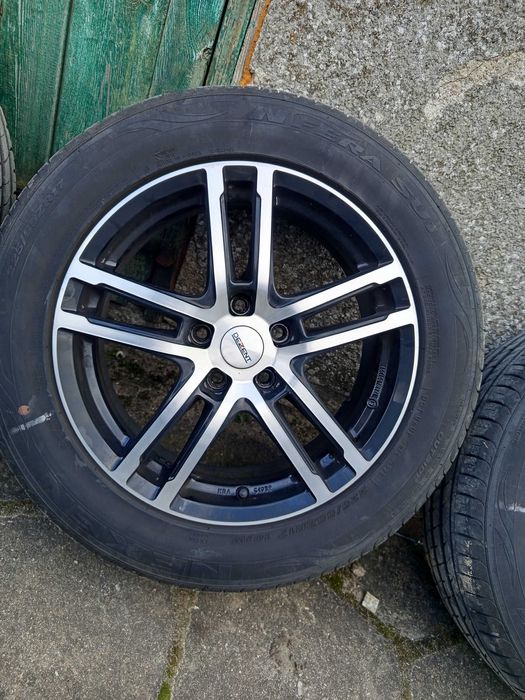 Felgi DEZENT TZ DARK R17 5x112 z Oponami