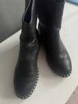 Buty skórzane zimowe