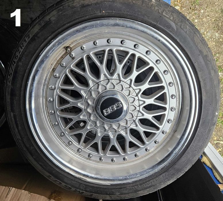Felgi a la BBS RS262 4x114,3 17x8,5J ET35 - z Honda Accord IV