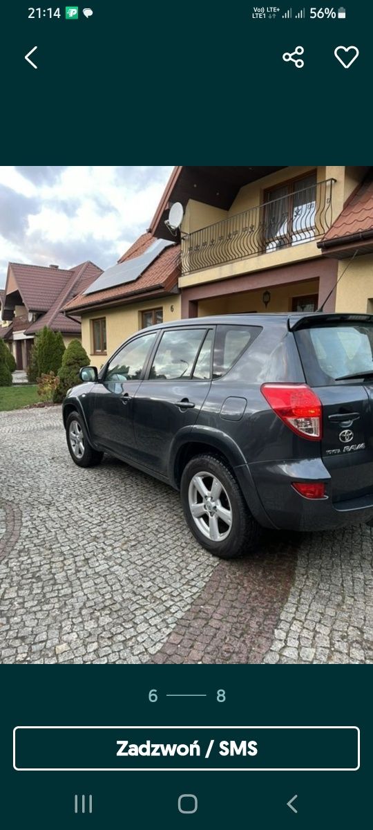 Samochód Toyota rav4 III