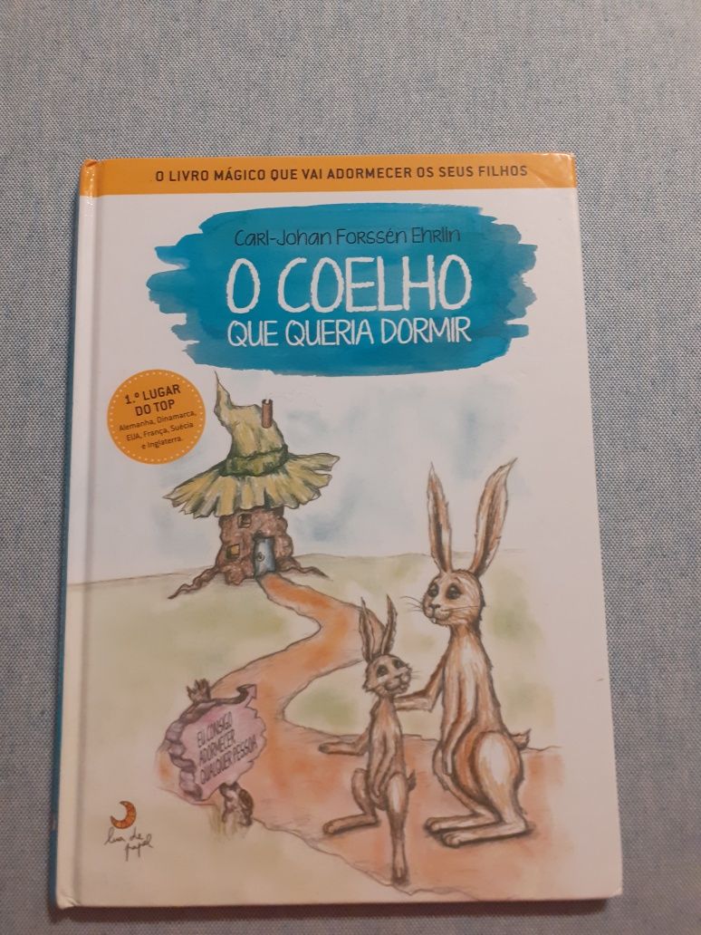 Livro o coelho que queria dormir