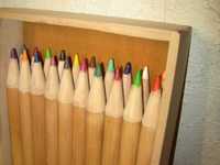 Сувенирные  большие  цветные  карандаши