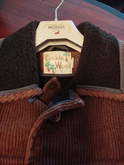 Casaco vintage castanho