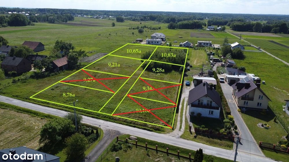 Ustawne działki budowlane w Głogowie