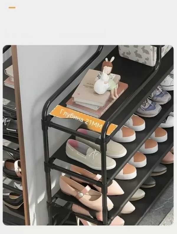 Полка этажерка для обуви, стеллаж Shoe RACK, органайзер для обуви