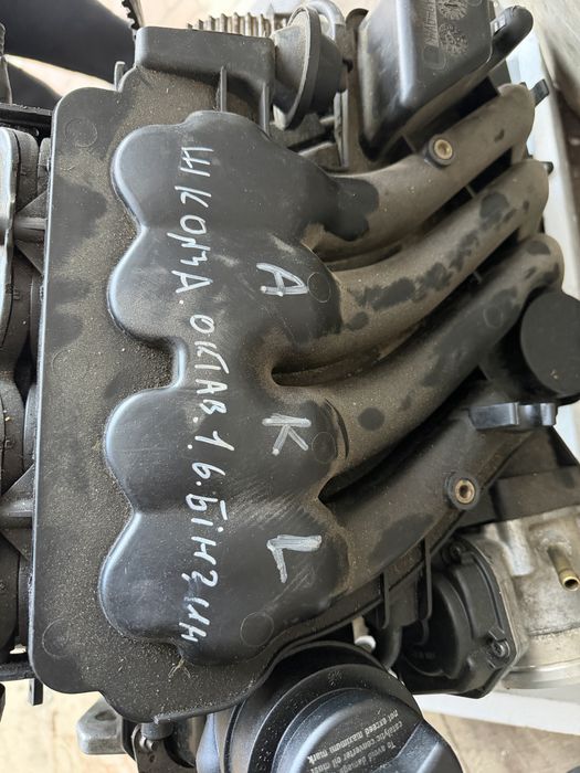 Мотор 1,6 mpi  для авто (Volkswagen,Skoda)