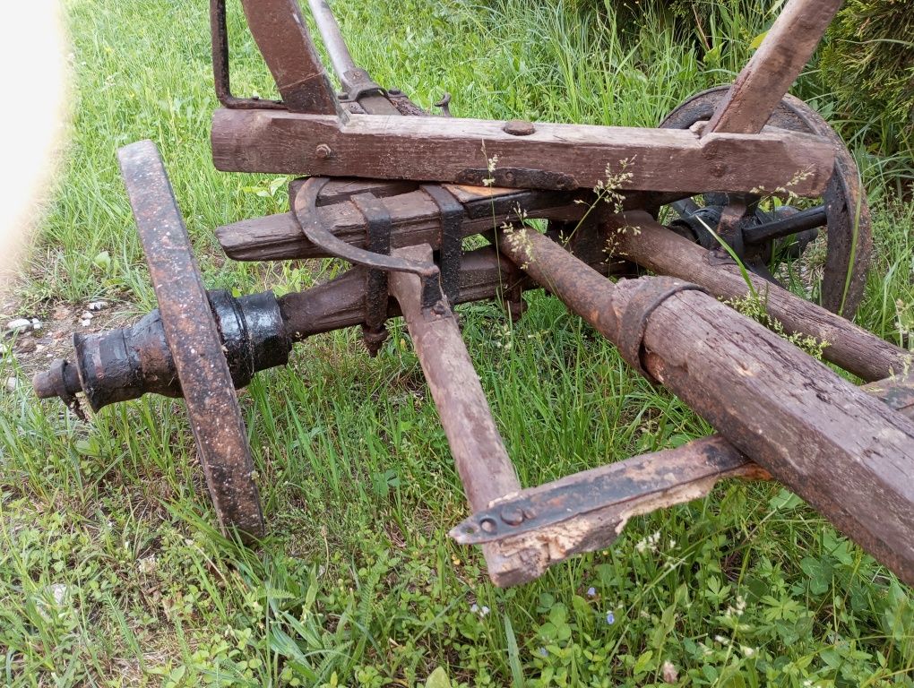 Wózek ogrodowy ,jezdny,lata 60te,
