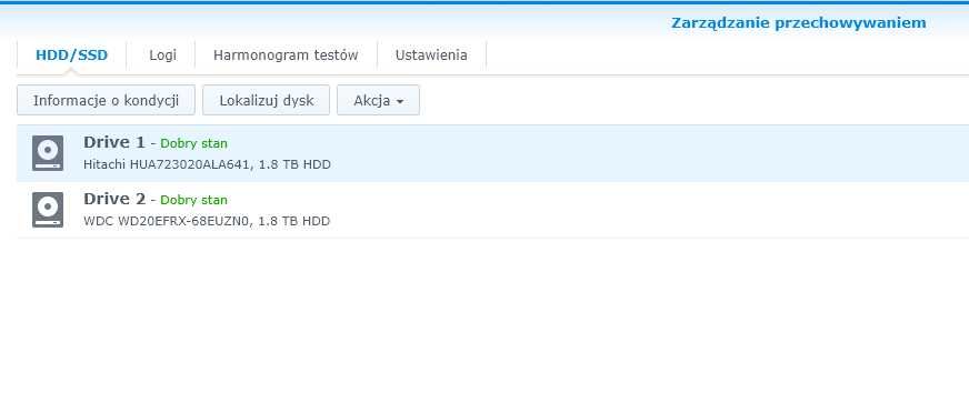 Synology DS213 + 2x HDD 2TB – stabilny NAS do backupu i prostych zadań