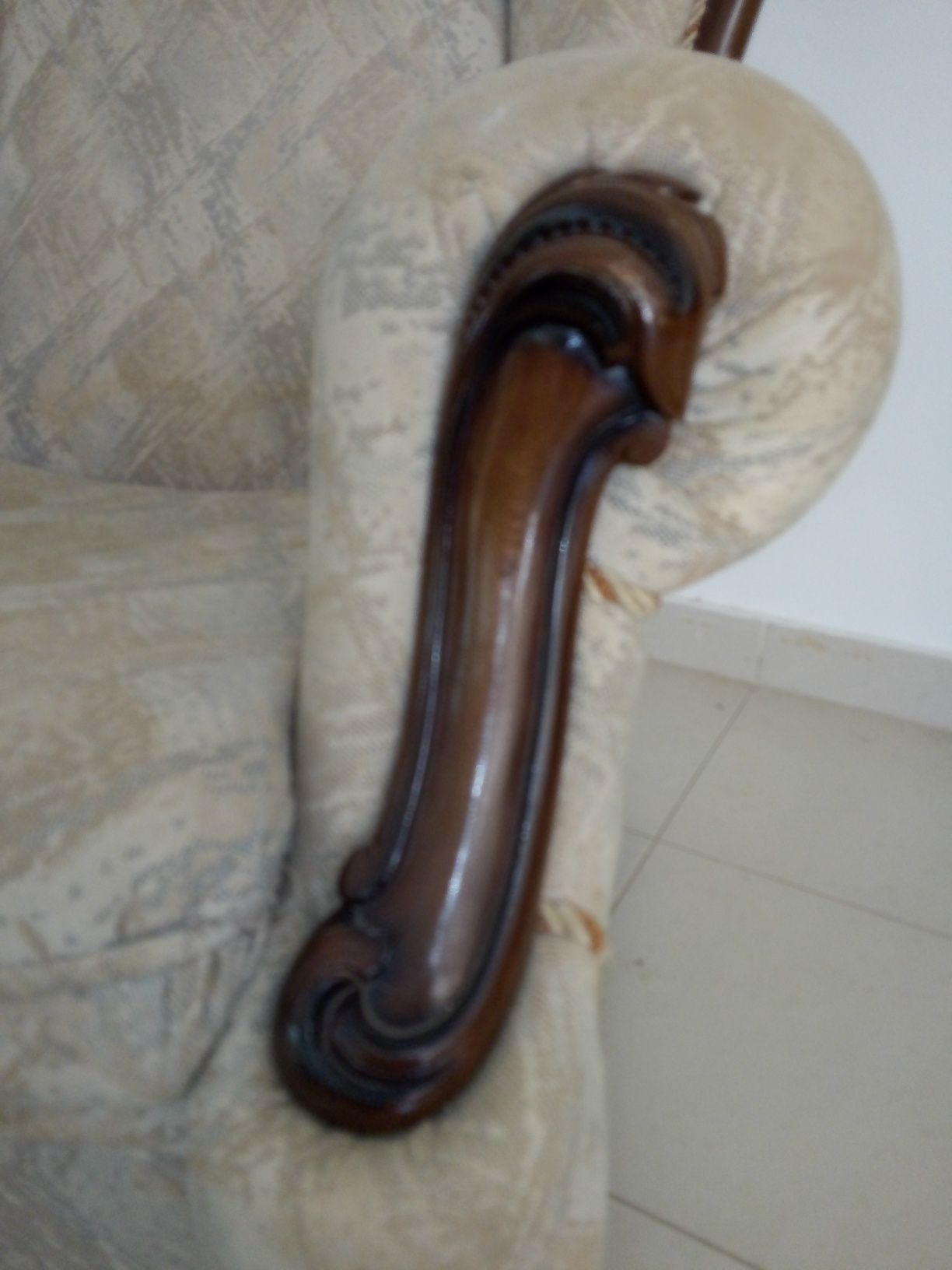 Sofa tecido clássico