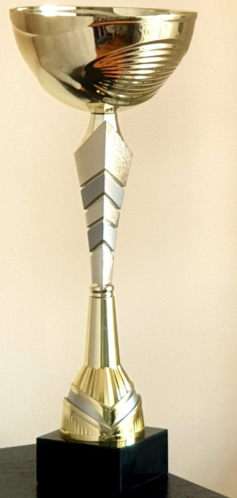 Puchar złoty 40cm, bez graweru, trofeum - 1 miejsce, nagroda, prezent