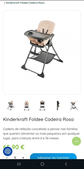 Cadeira papa NOVA