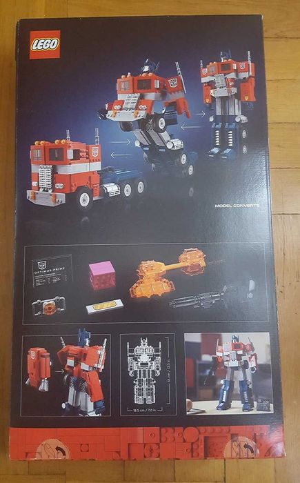 LEGO 10302 Icons Creator Expert - Optimus Prime NOWE Wrocław