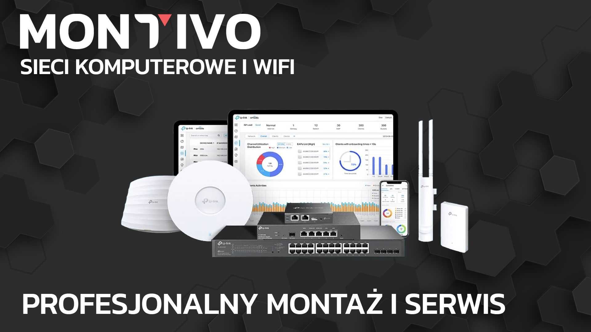 Monitoring, Kamery, Alarmy, Domofony, Sieci LAN Wifi, Montaż, Serwis