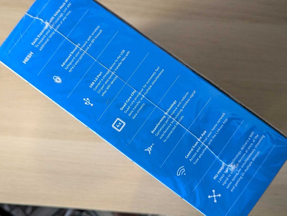 Новый Mesh роутер Linksys MR7350 AX1800 WiFi6  гарантия USA