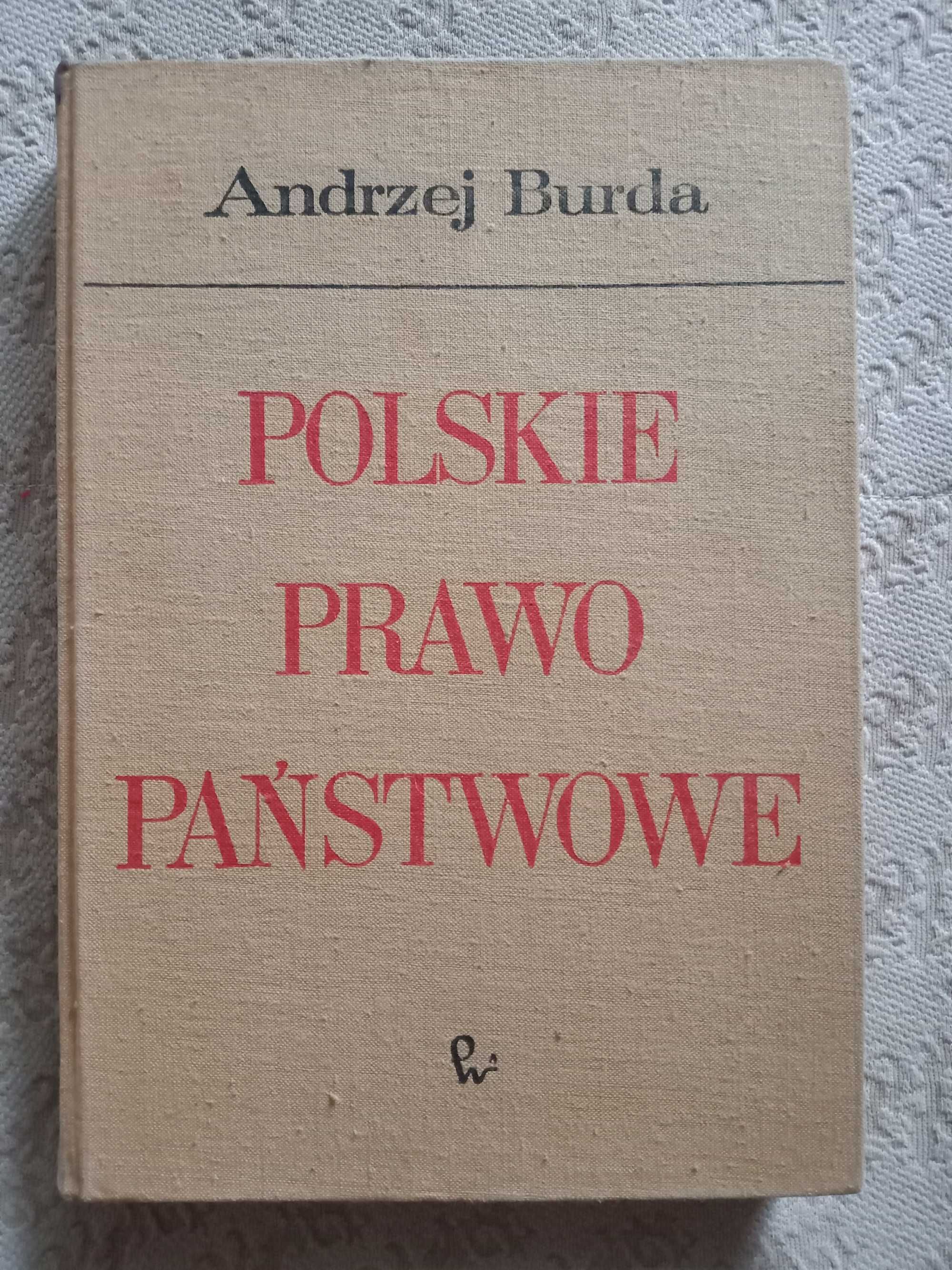 Andrzej Burda Polskie prawo państwowe