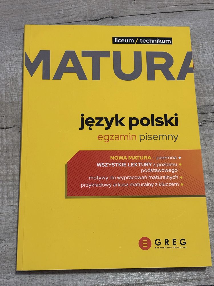 matura greg repetytorium język polski poziom podstawowy