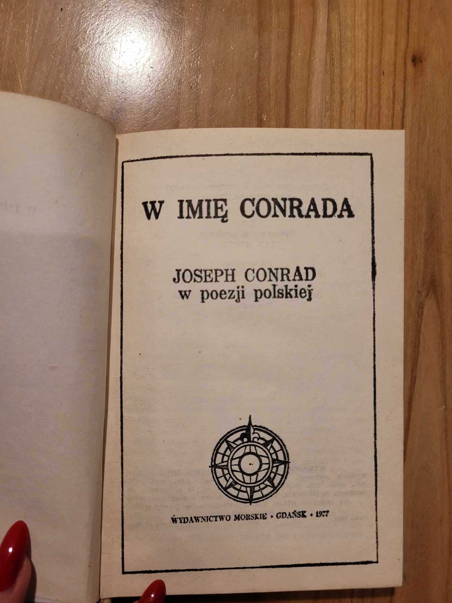 Książka "W imię Conrada: Joseph Conrad w poezji polskiej"