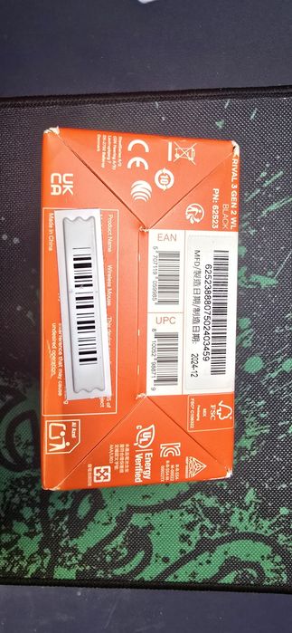 SteelSeries Rival 3 Gen 2 Wireless/Bluetooth Black 18.000 dpi