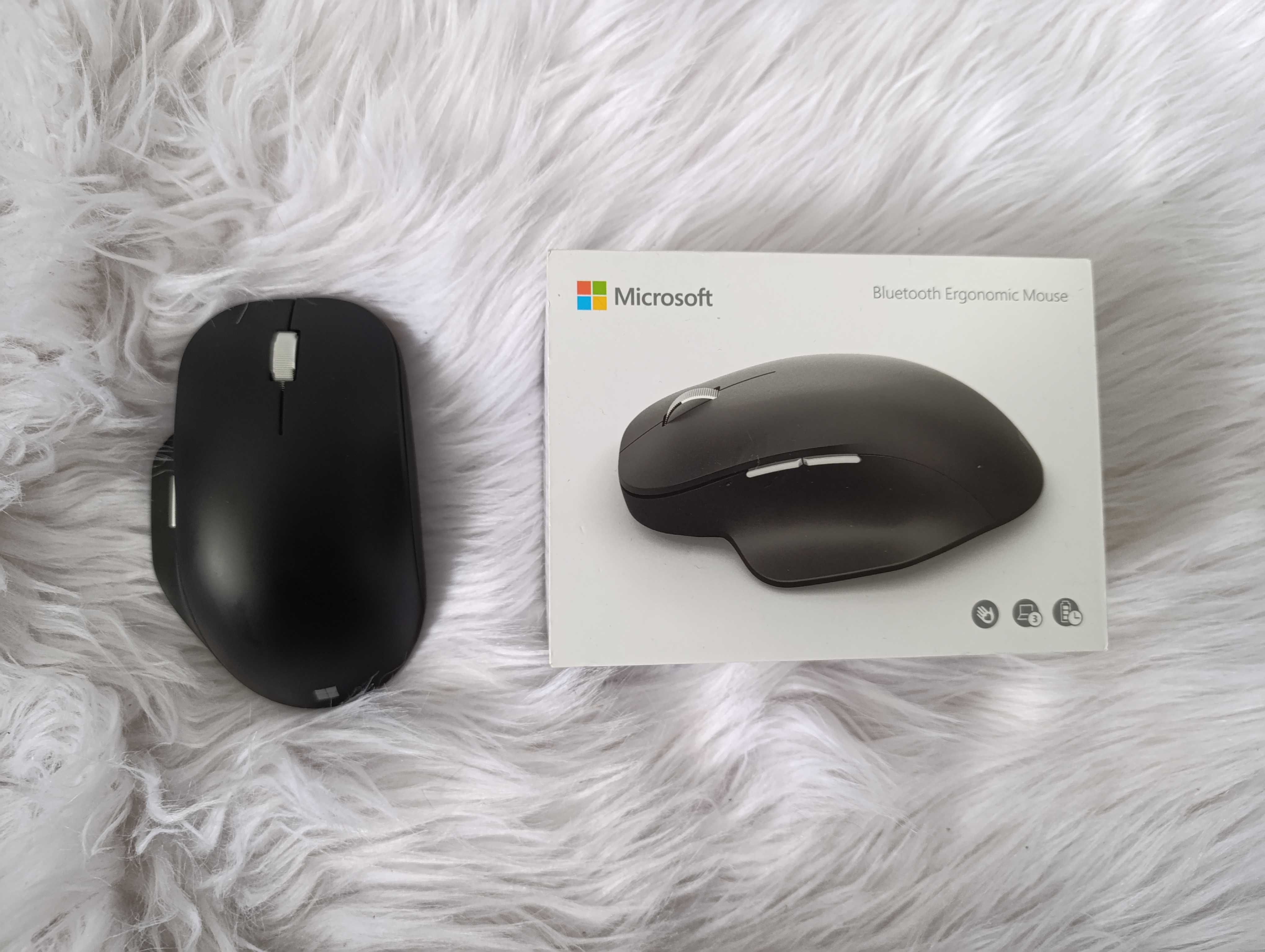 Microsoft Mysz Bluetooth Ergonomic Czarna