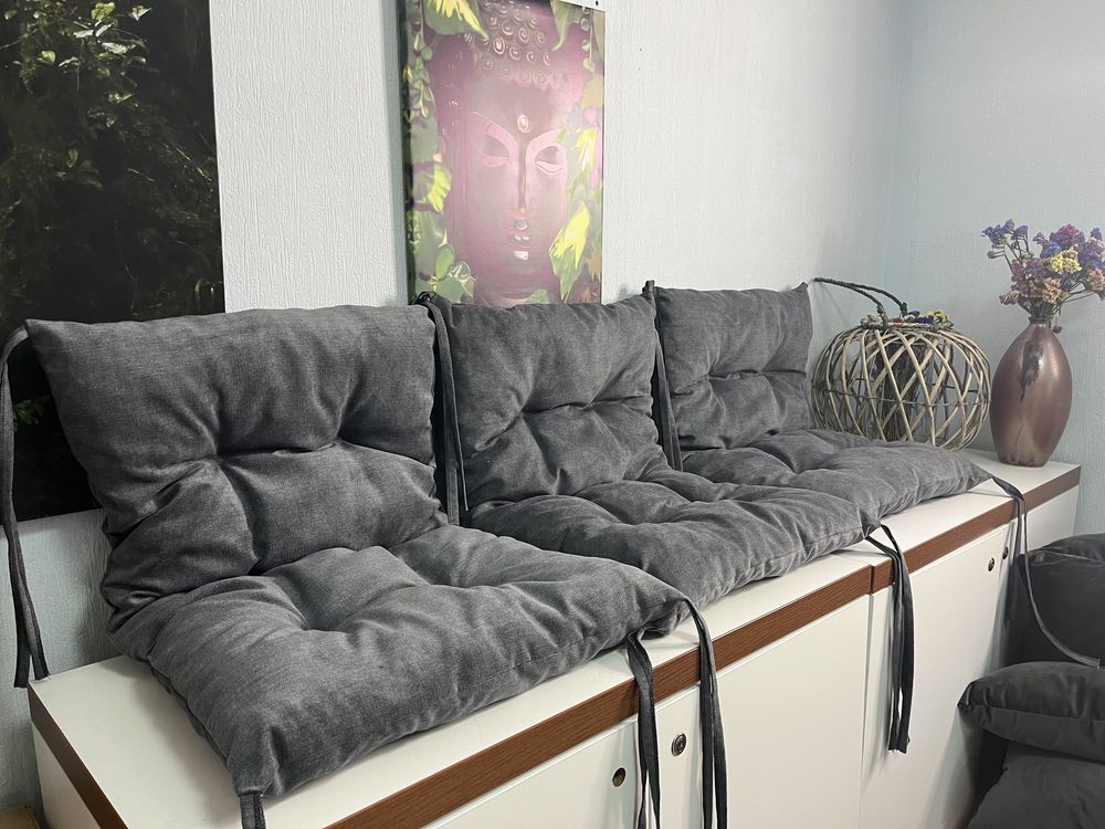 Матрасы,подушки, на кресло компьютерное,стулья,табурет,диван