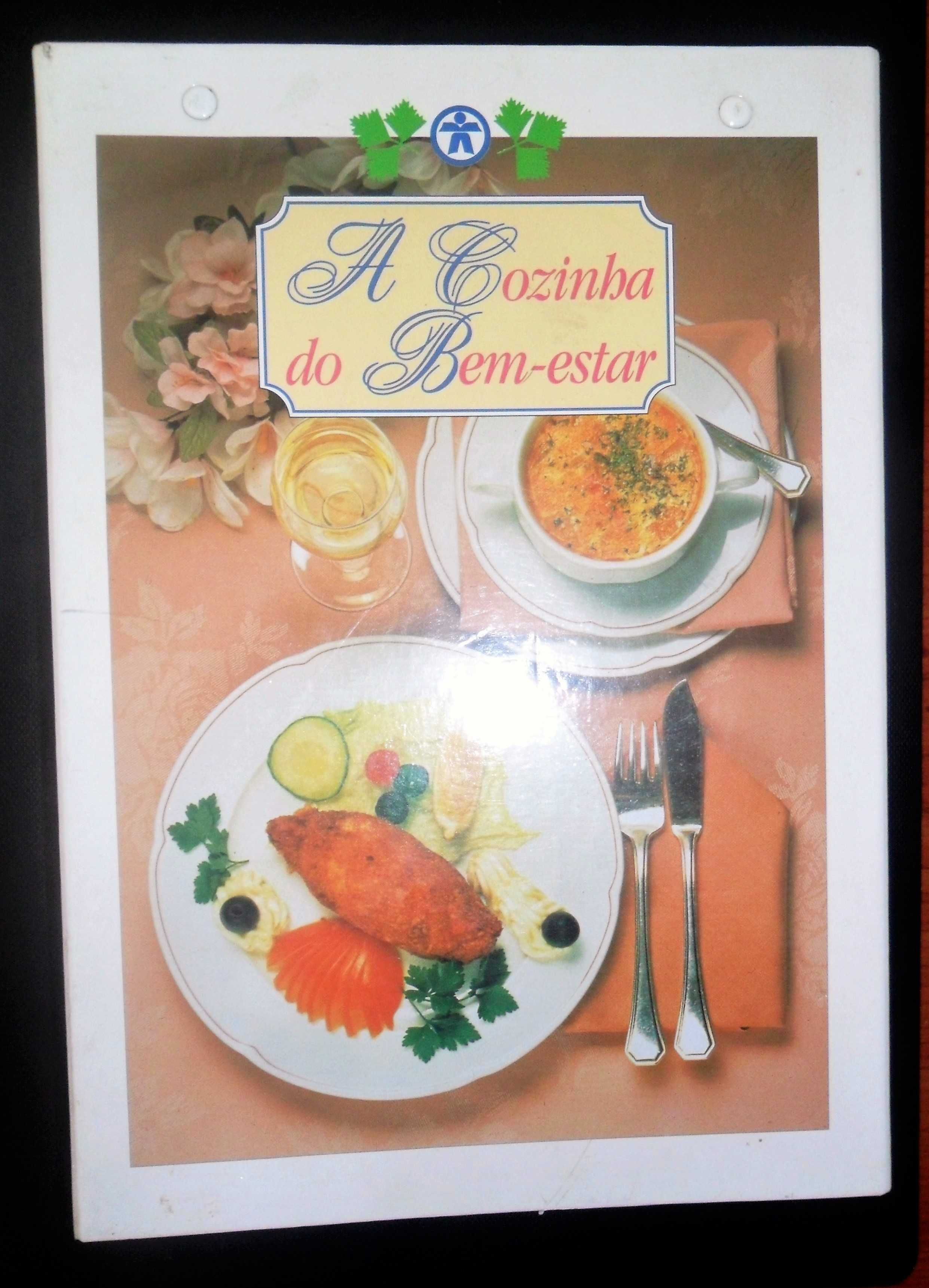 Livro de receitas A cozinha do bem-estar, do Ediclube