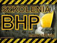 Szkolenia BHP Kłobuck z dojazdem DIIZOCYJANIANY Pierwsza Pomoc Azbest