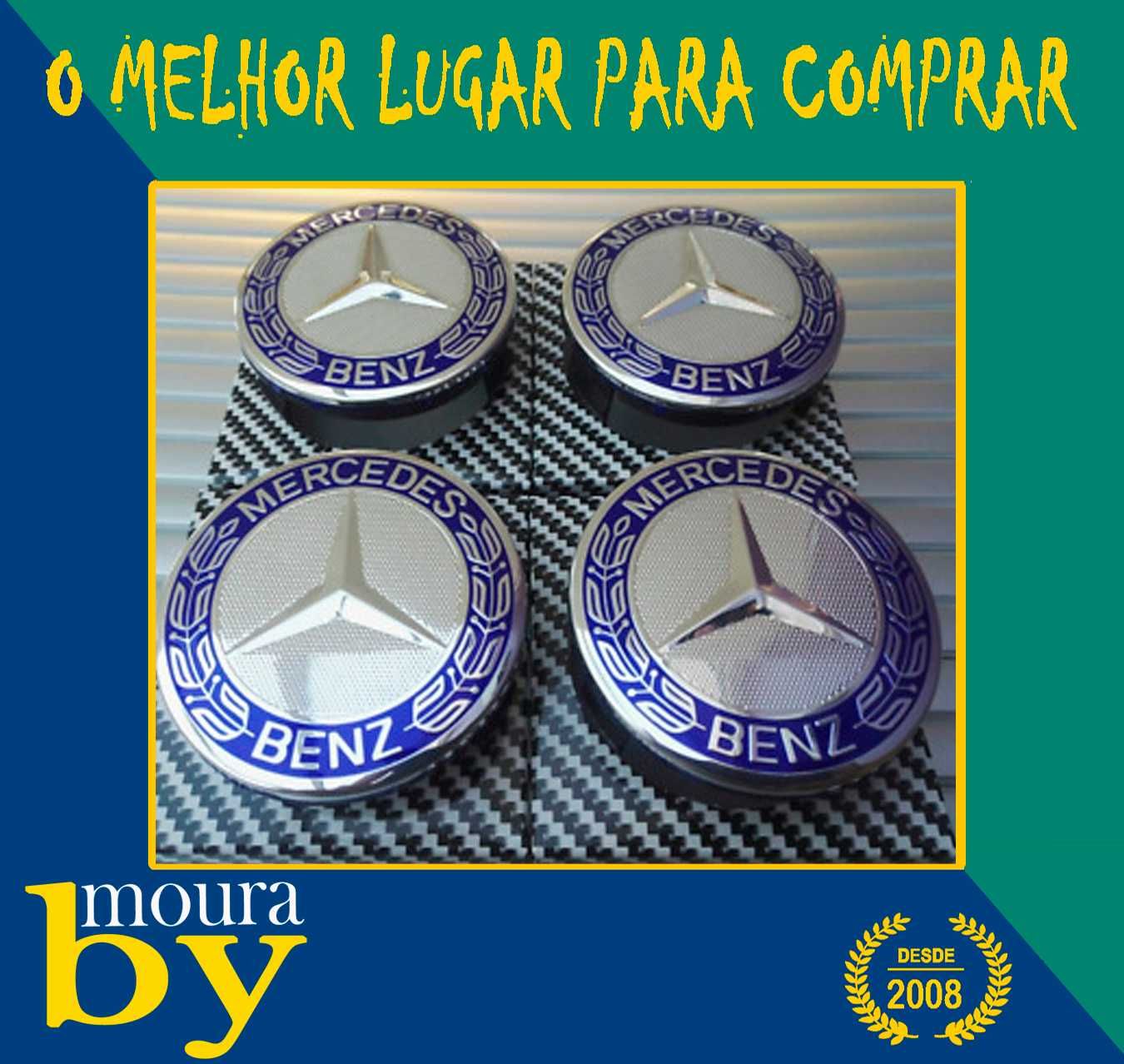 4 Centros de Roda Mercedes ML300 CLK200 LK450 GL450 S400