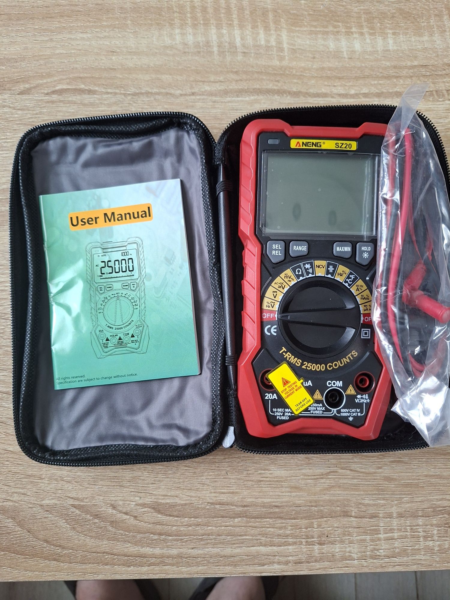 Digital multimetr Aneng sz20