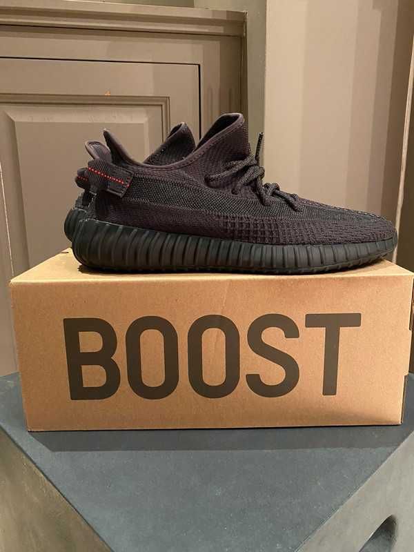 Adidas Yeezy Boost 350 V2 Static Blackr EU.37