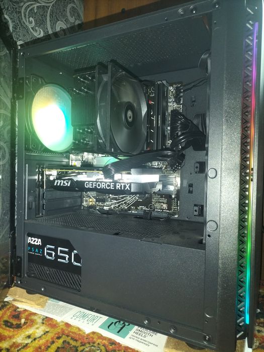 Компьютер игровой Ryzen 5 7500f RTX 4060 MSI