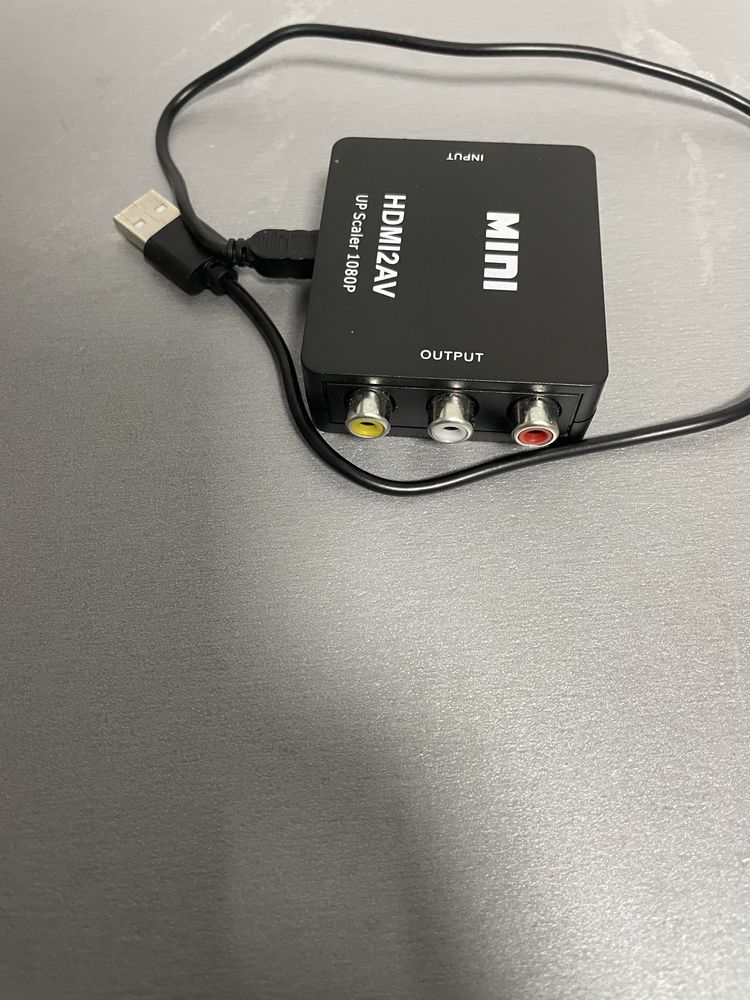 Разветвитель HDMI переходник HDMI в тюльпан
