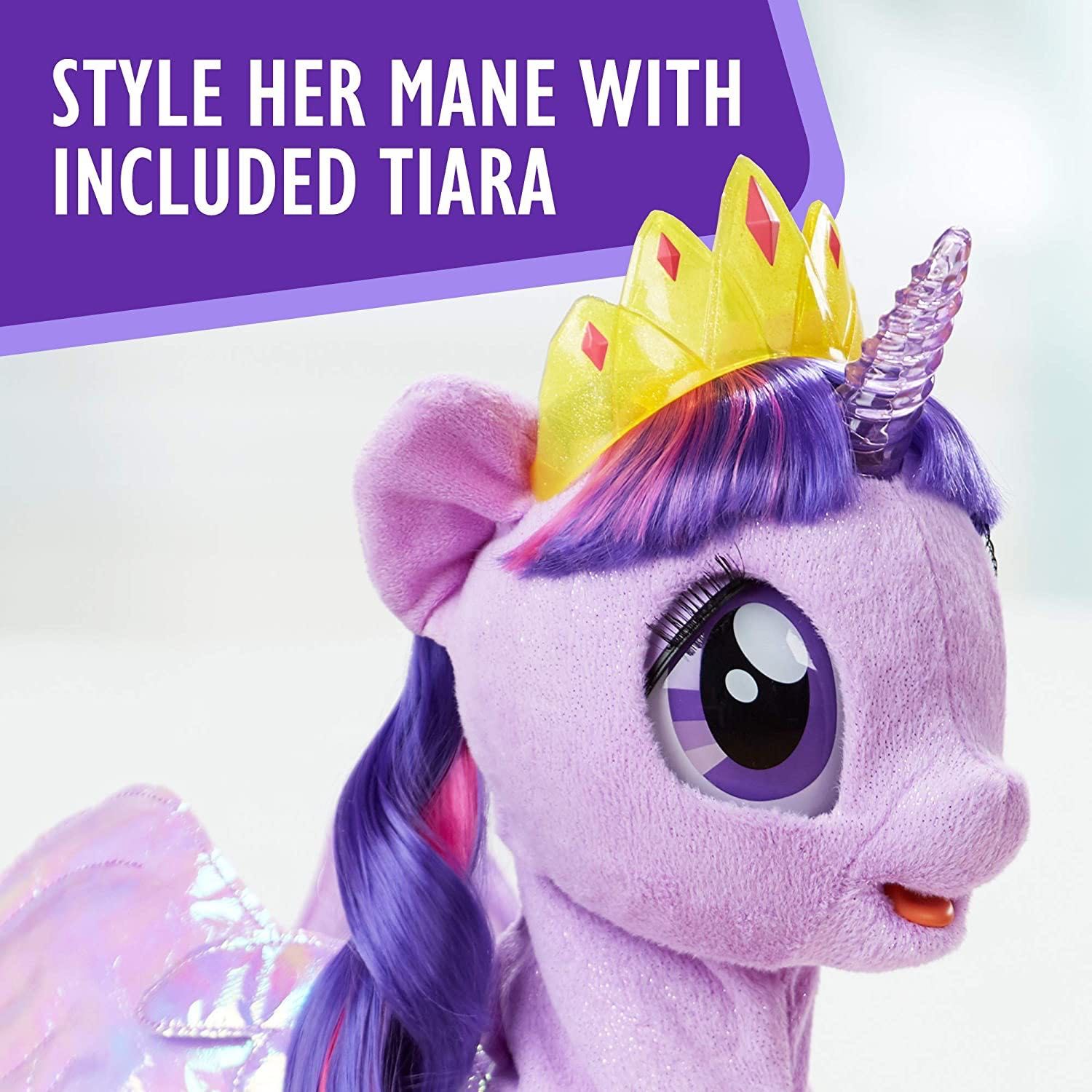 Unicórnio Interativo My Little Pony Movie, Princess Sparkle Plush