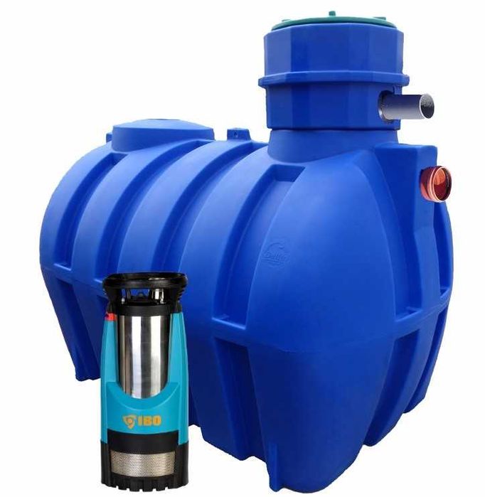 Zbiornik na wodę deszczową- DELFIN RAIN 3000 L.