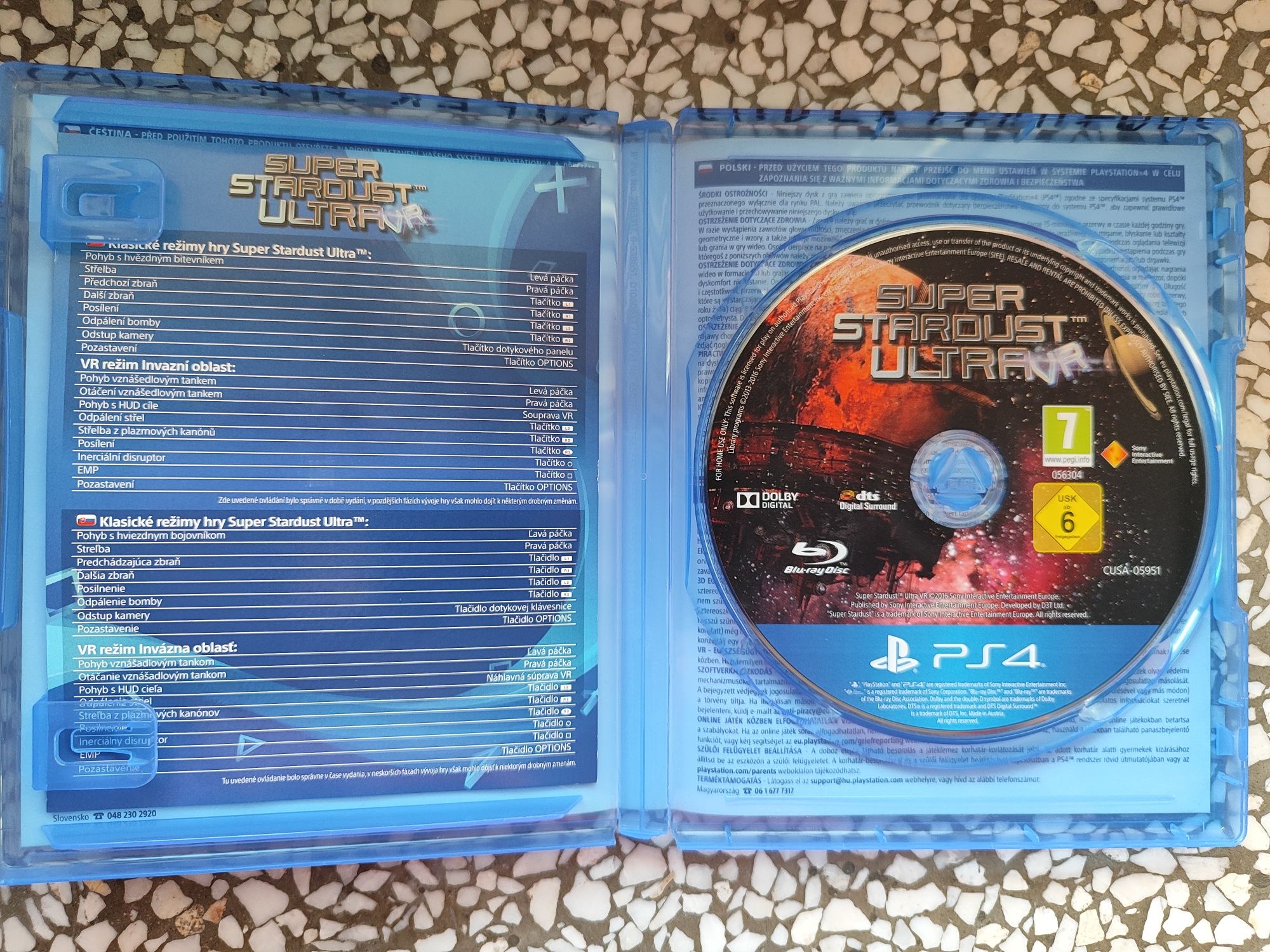 Super Stardust Ultra VR PS4