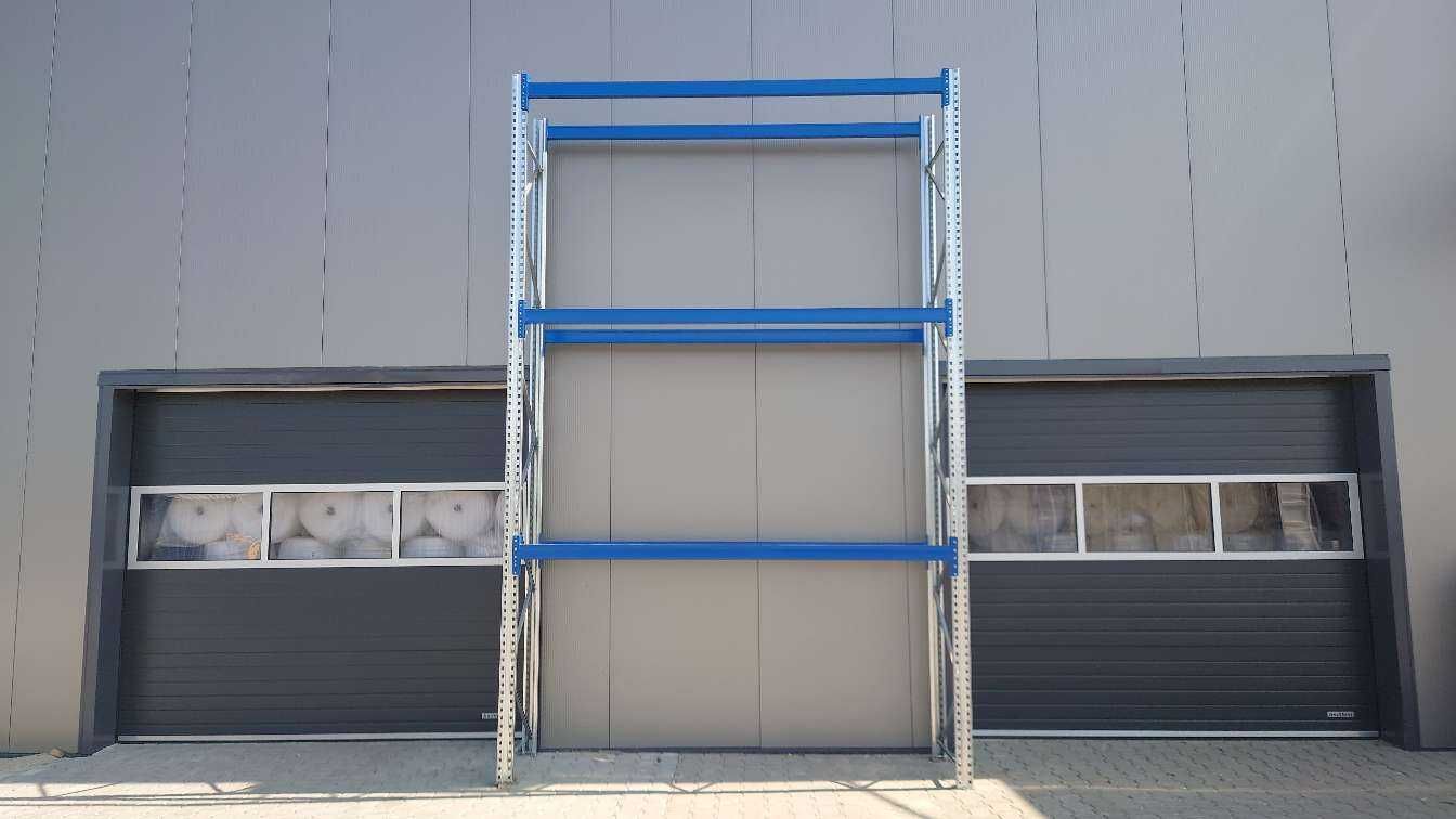 Regał półkowy magazynowy przemysłowy 270cm 2,7m wysokość 2,25m BITO
