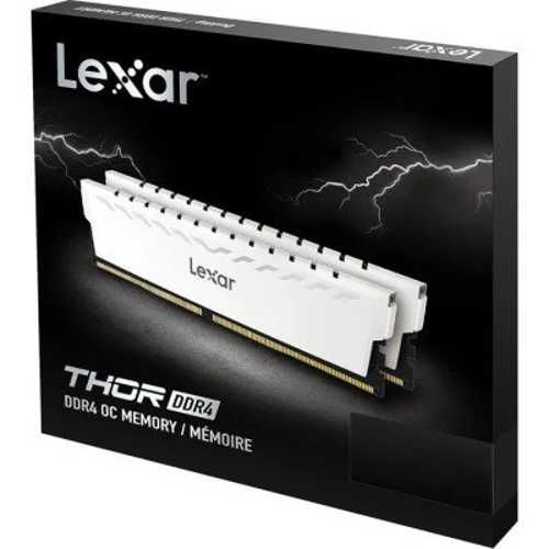 Оперативна памʼять Lexar 32 GB (2x16GB) DDR4 3600 MHz Thor White