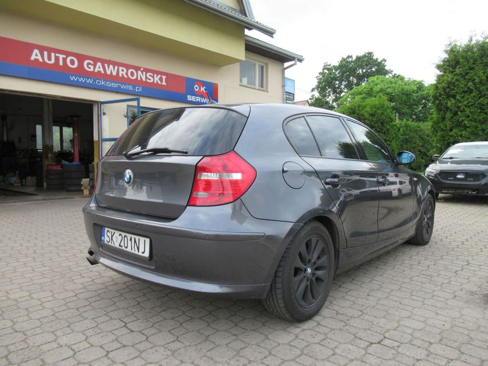 BMW 118D e87 seria 1 2007 2.0 diesel 143 KM uszkodzony