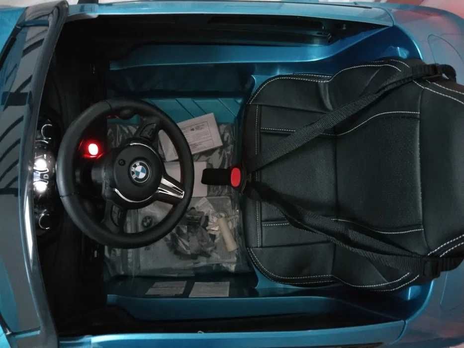 Auto autko Pojazd BMW X6M Lakierowany Niebieski na akumulator
