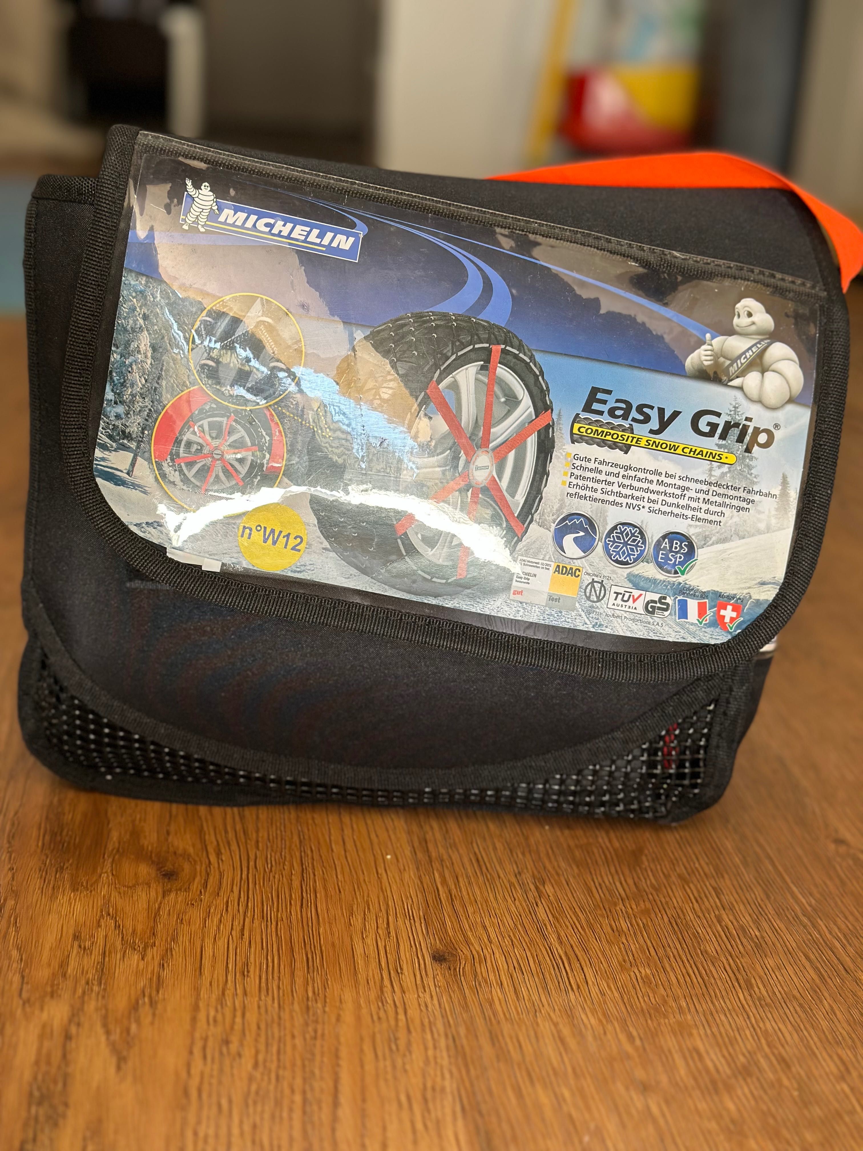 Par de correntes neve Michelin Easy Grip W12