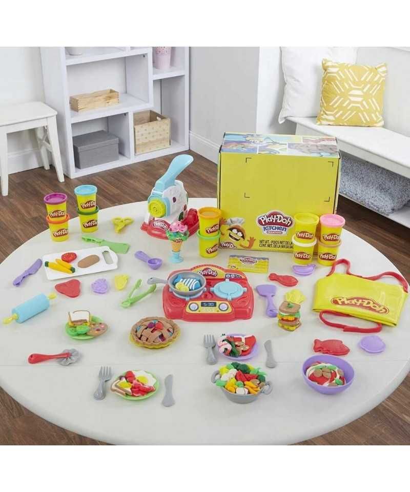 PLAY-DOH Ciastolina Zestaw Kucharz Kuchnia E2543