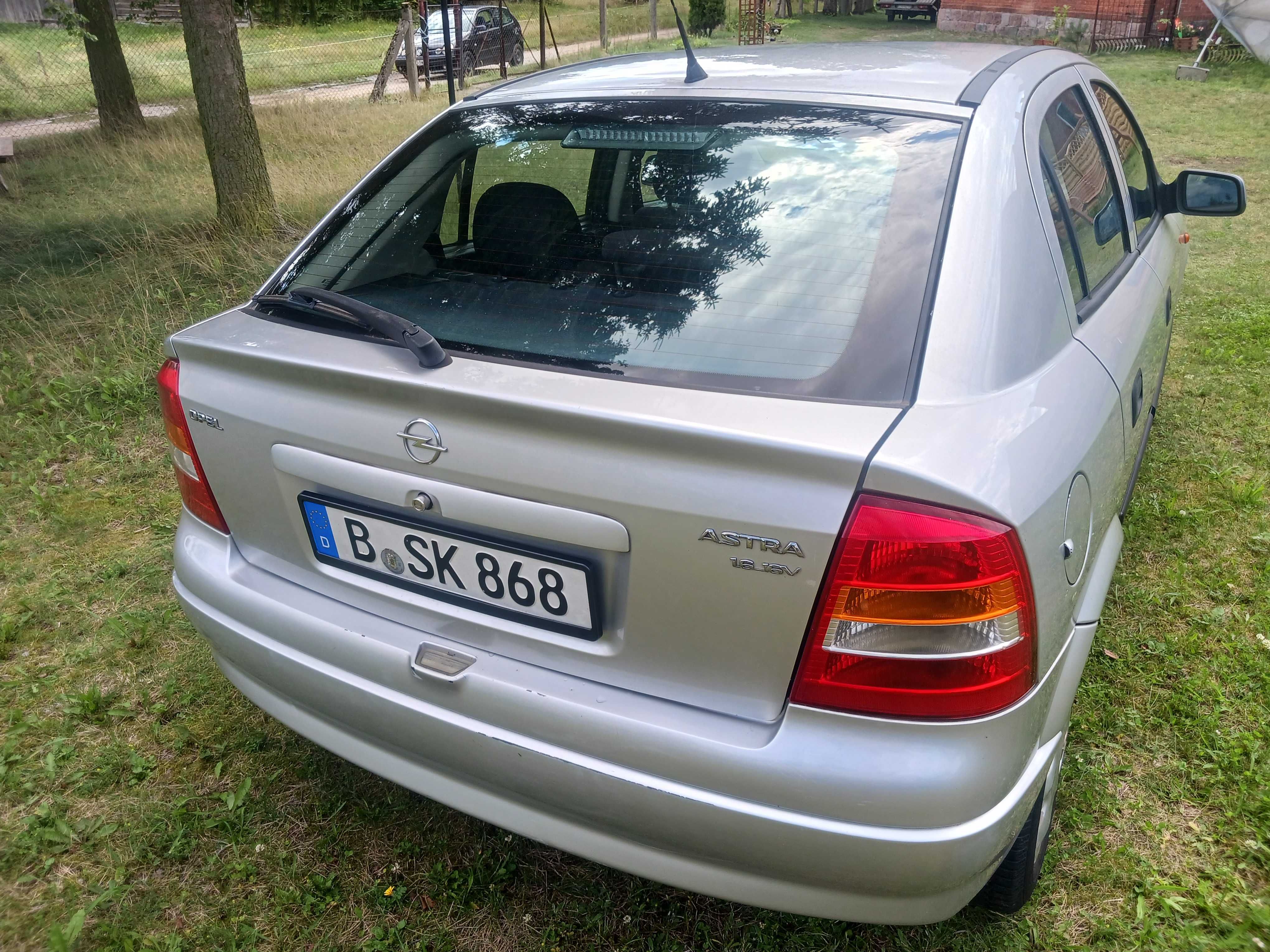 Opel Astra G  1,6benz, klimatyzacja, 1 własciciel, sprowadzony
