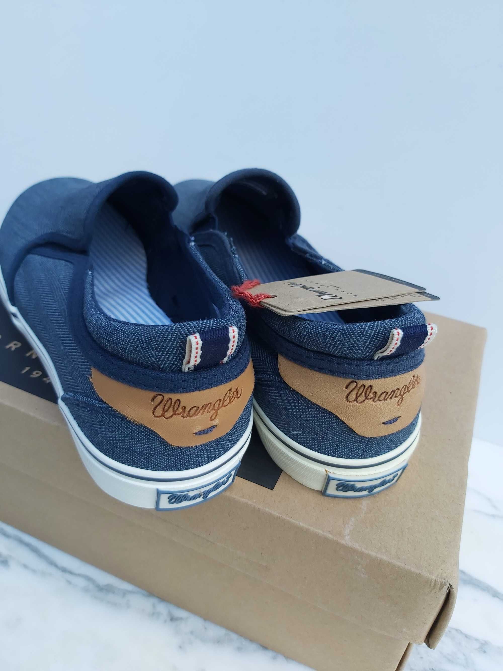 Trampki WRANGLER mokasyny sneakersy tenisowki 39