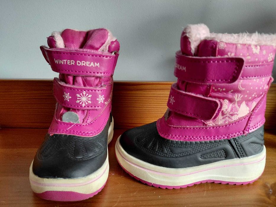 Buty ocieplane śniegowce kozaczki lupilu rozmiar 20