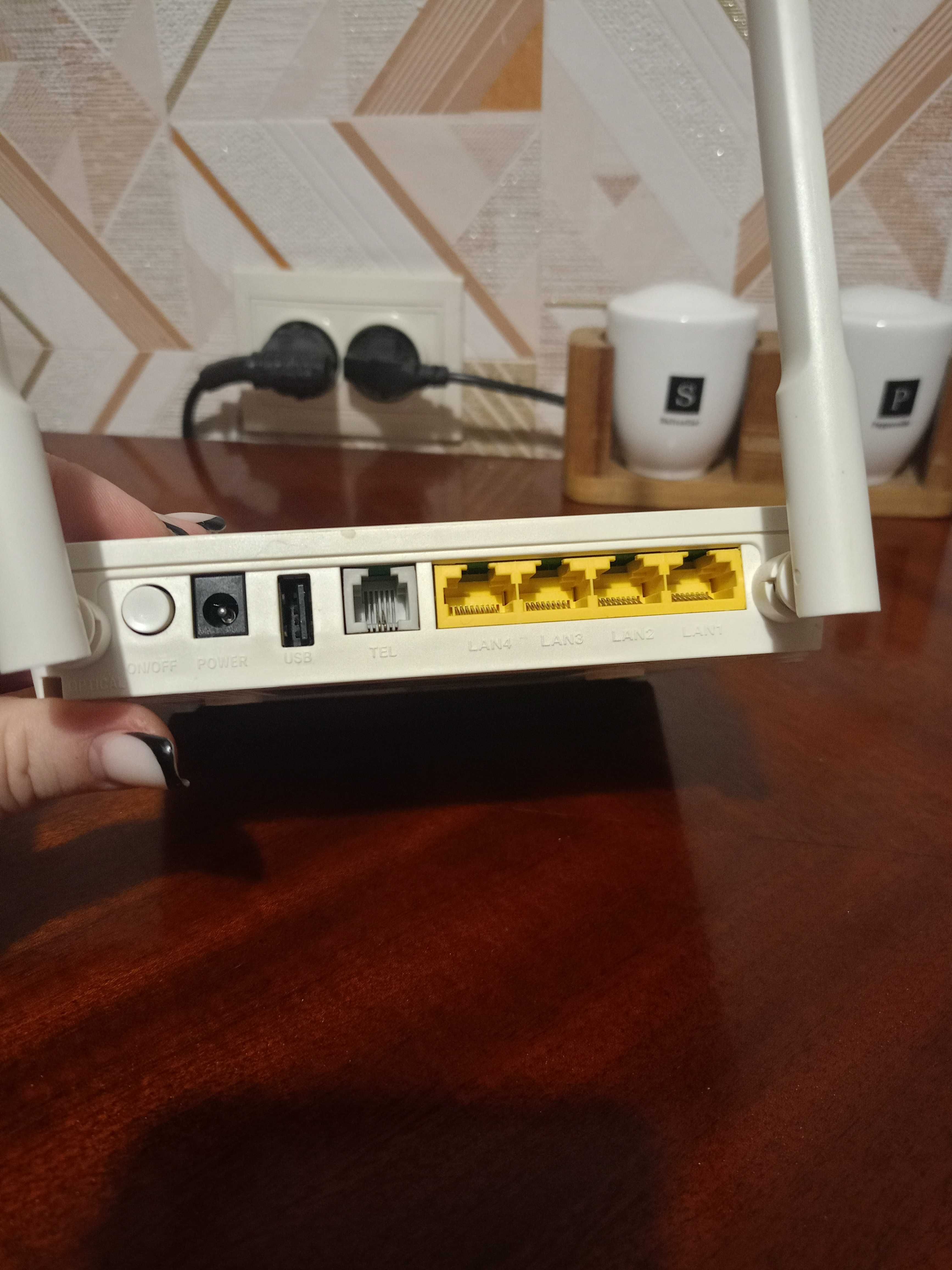 Роутер WI-FI ,Гигабитный,оптика
