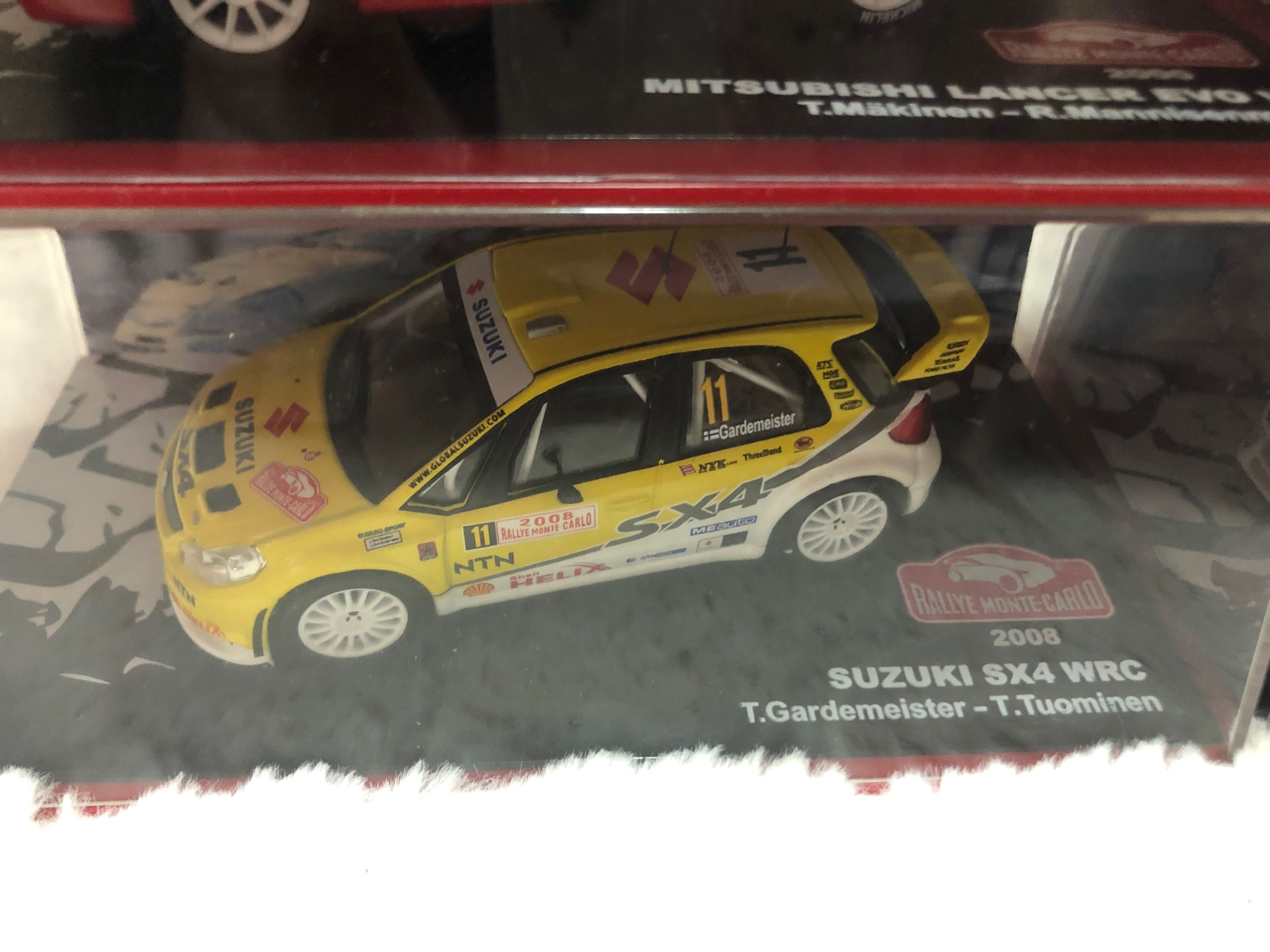 Miniaturas 8 carros Rallye Monte Carlo