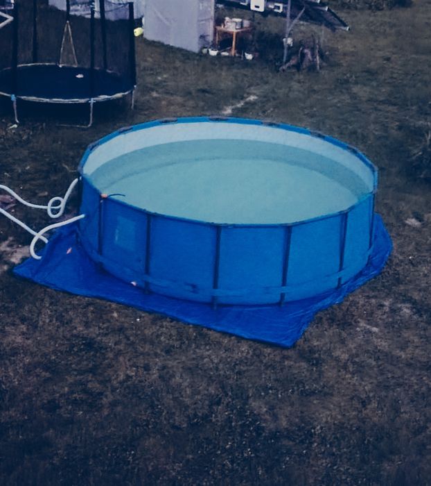 Duży Basen 457/122 drabinka akcesoria