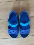 Crocs sandały c12 niebieskie