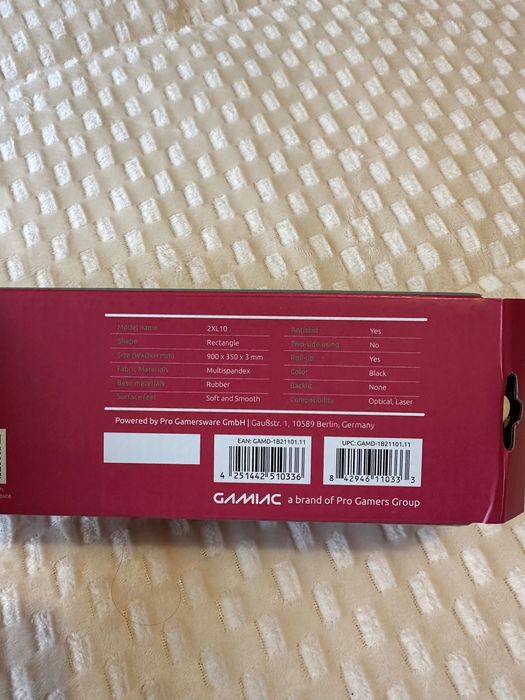 Tapete GAMIAC 2XL 10 - 2XL